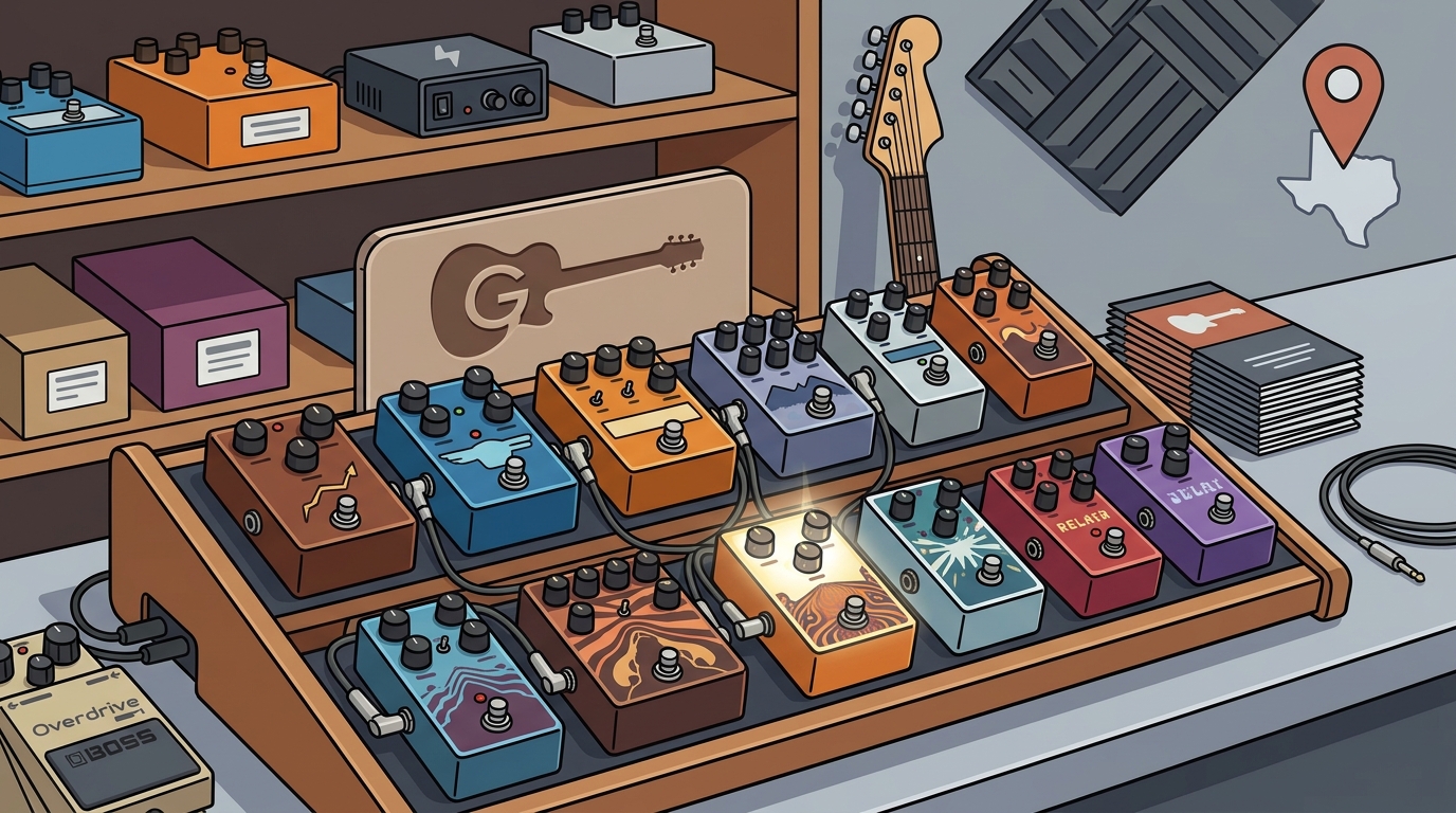Where to Buy Custom Boutique Effects Pedals in McKinney, Texas