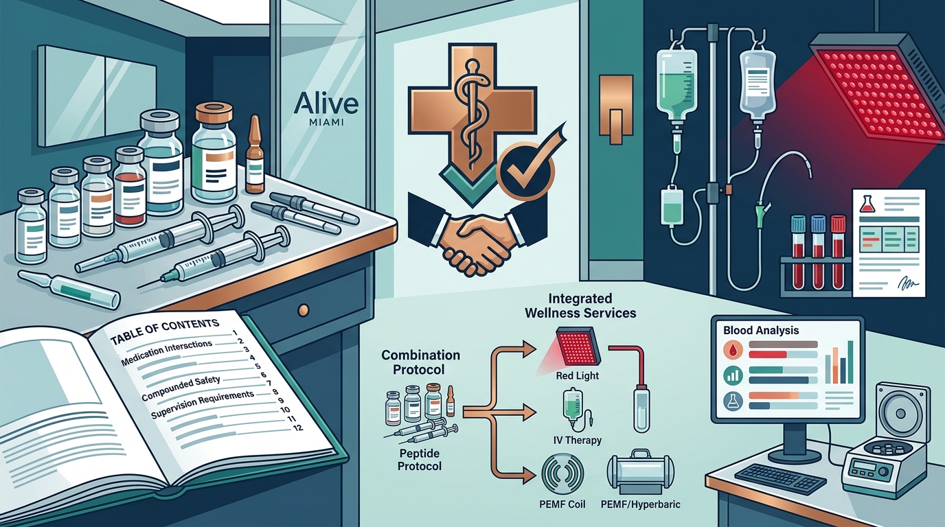 Combining Peptide Therapy with Wellness Treatments: A 2026 Guide