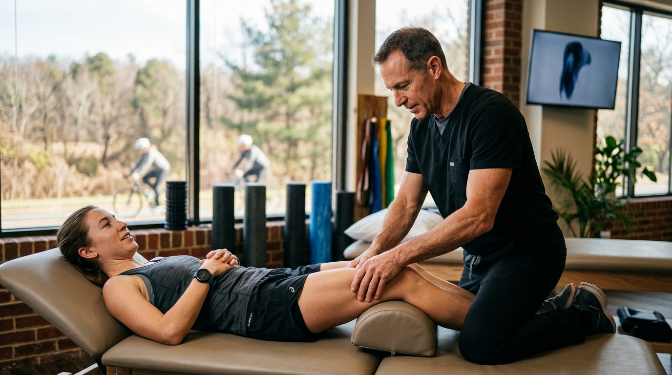 Sports Chiropractor for Running and Cycling Injuries in Reston &