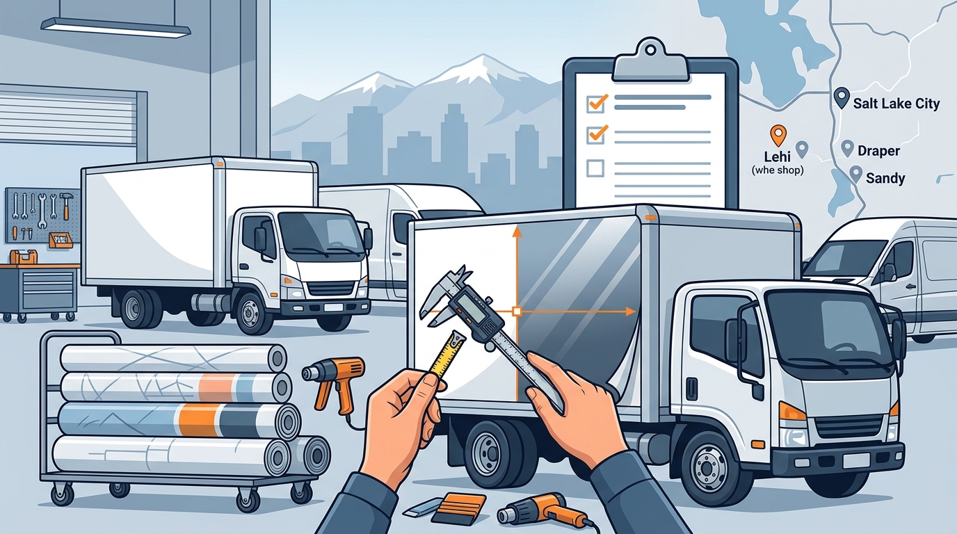 Commercial Fleet Wrap Quote Guide for Salt Lake County