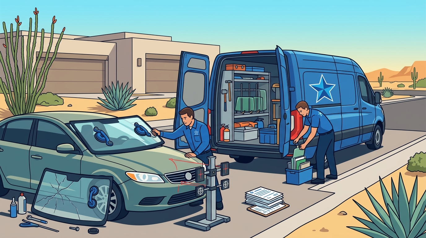 Mobile Windshield Replacement in Tucson: The Complete Guide