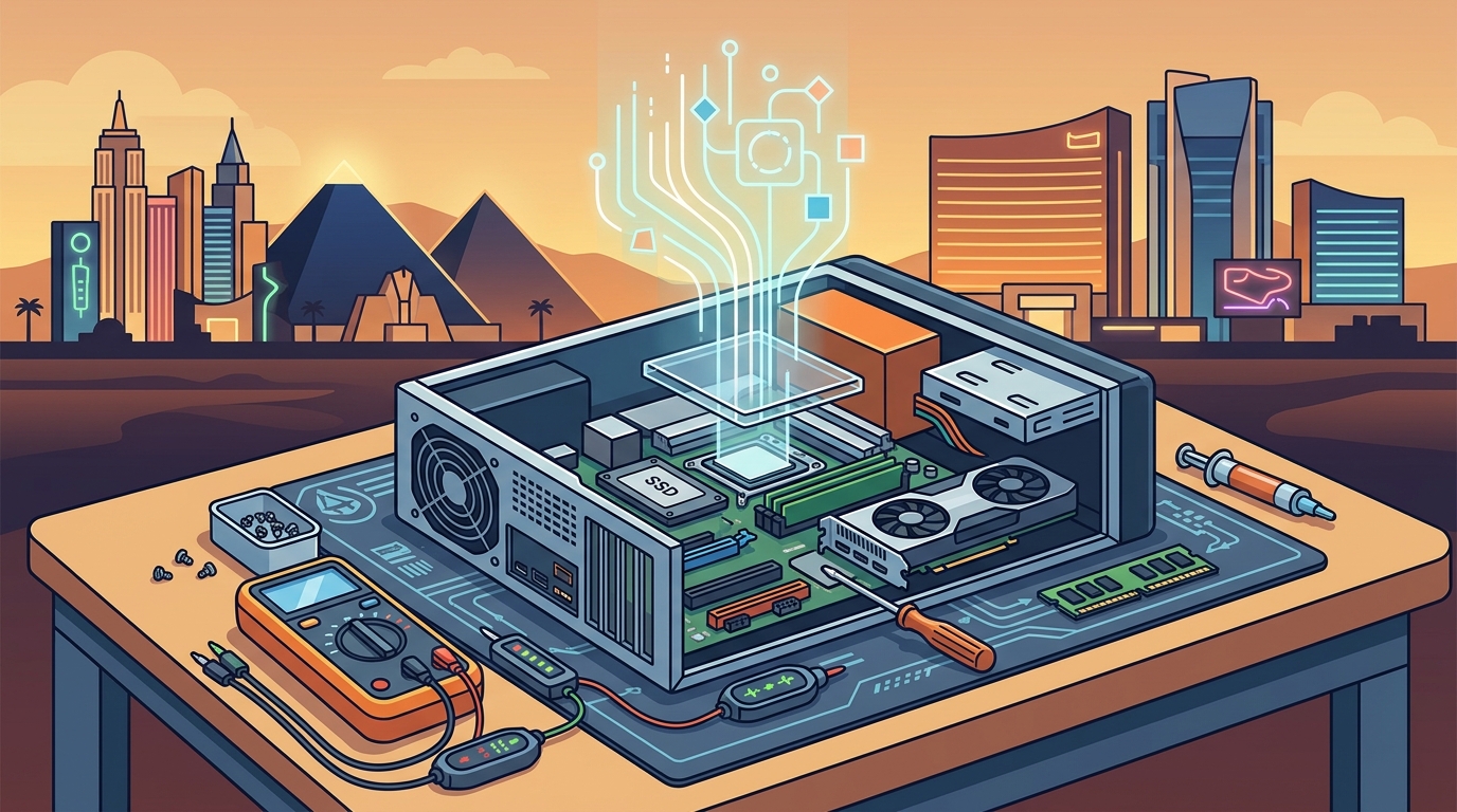 Who Diagnoses Hardware Problems and Replaces Computer Components