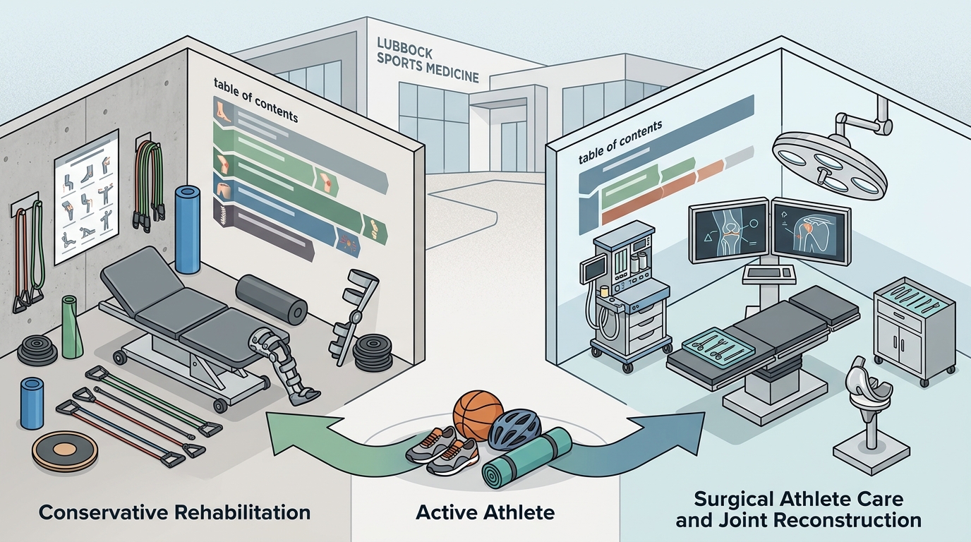 Lubbock Clinic for Conservative Rehab and Surgical Athlete Care