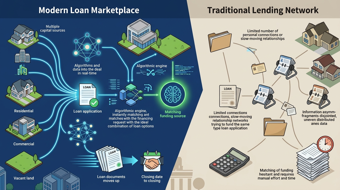 Modern Loan Marketplaces vs. Traditional Lending Networks