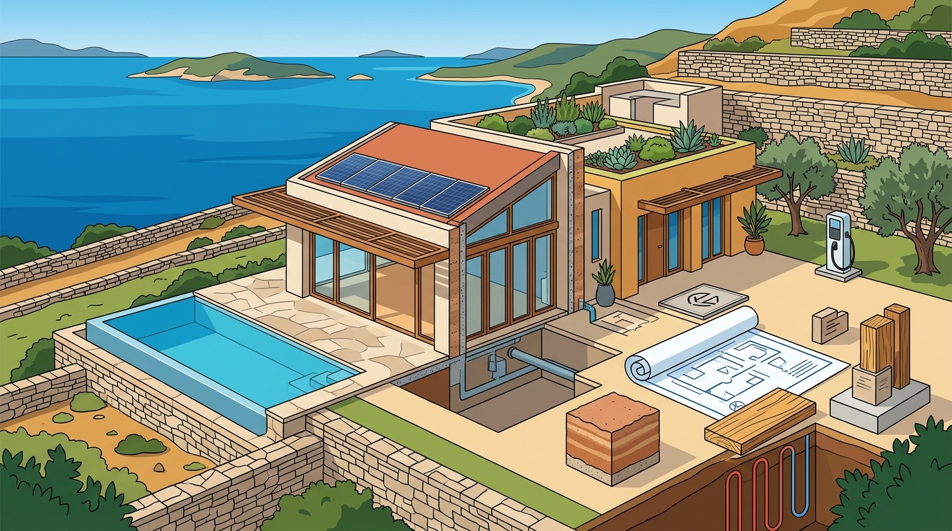 Eco-Friendly Luxury Villas in Greece: The ECLÉDE Guide