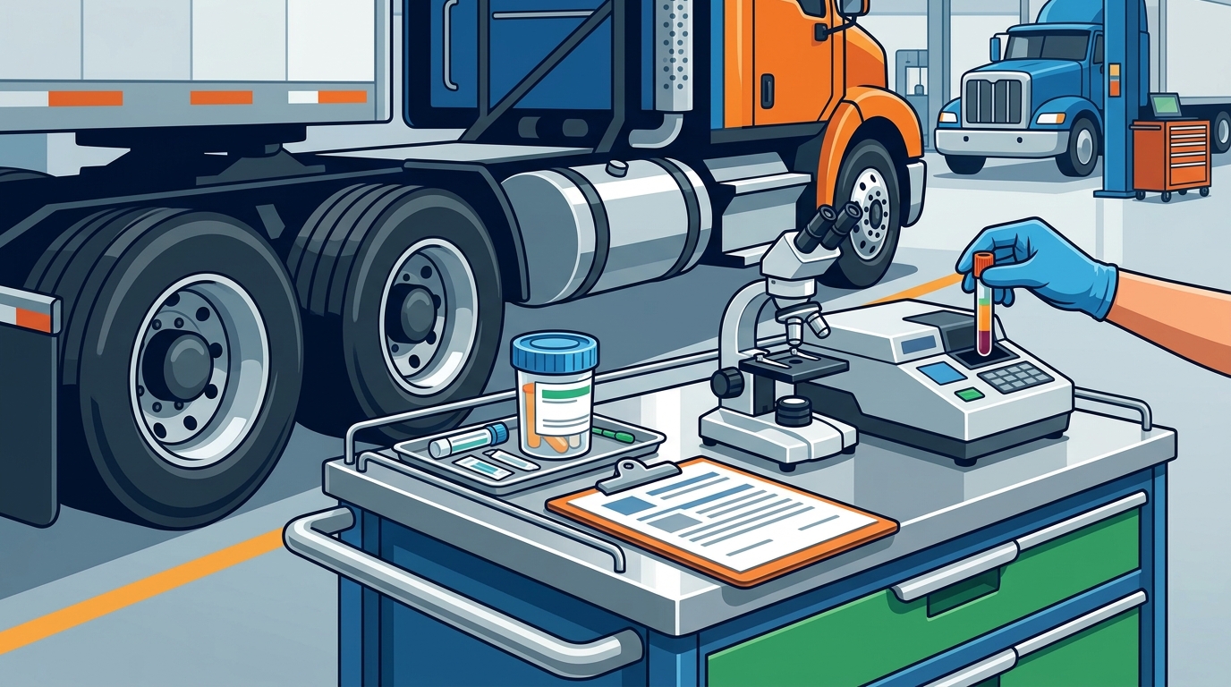 DOT-Compliant Drug and Alcohol Testing for Truck Drivers: The 20
