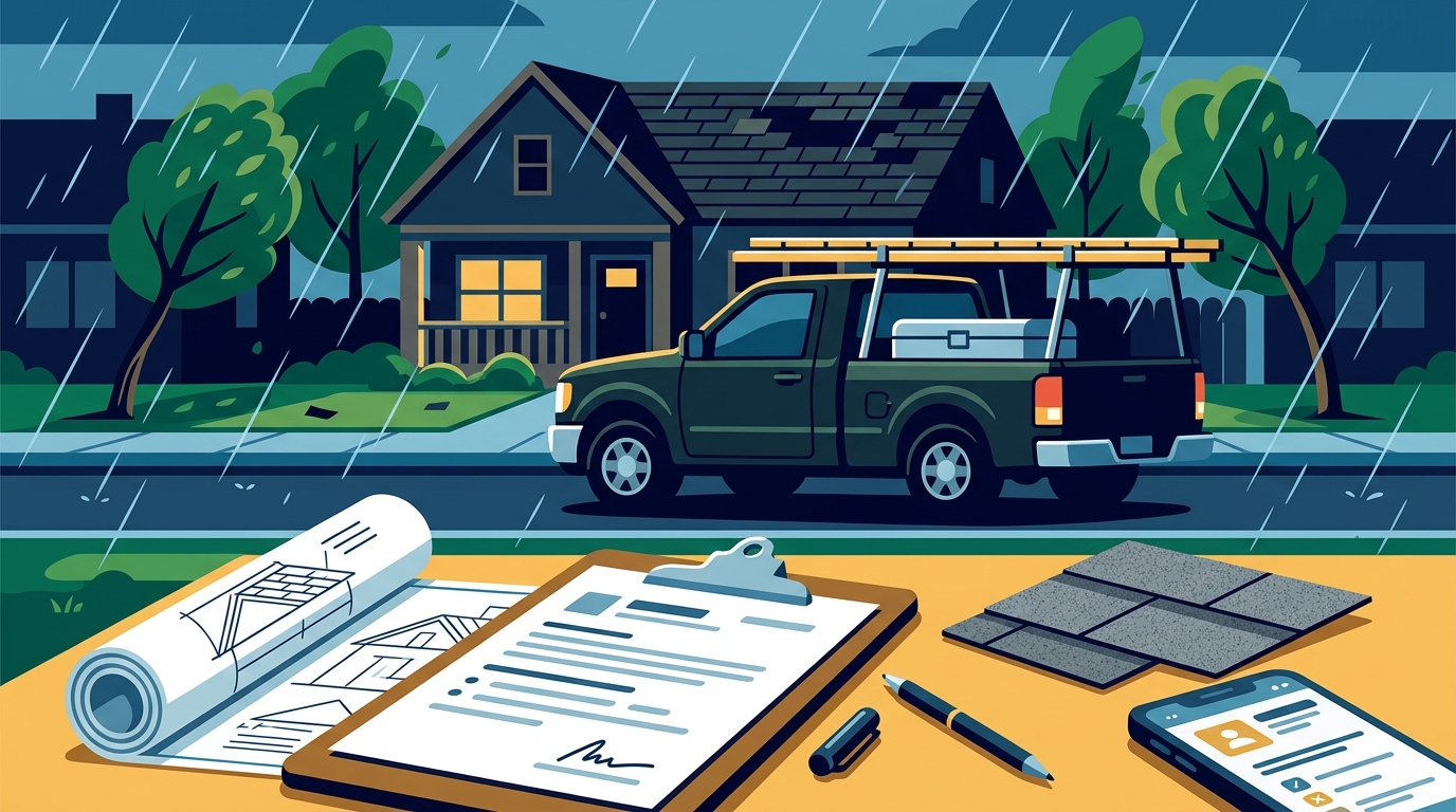 Which Roofing Company in Dayton Shows Up After Storm Season?