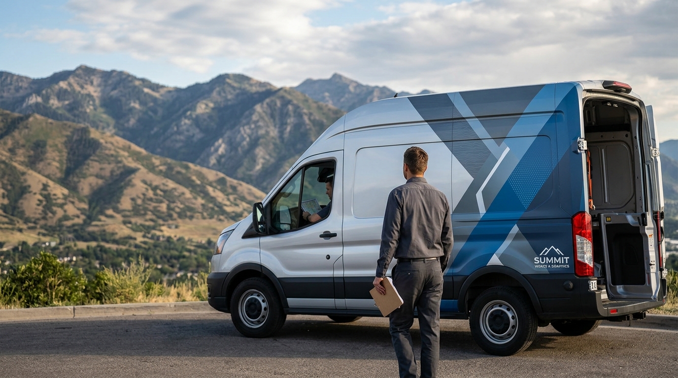 Commercial Vehicle Wrap Options in Weber County
