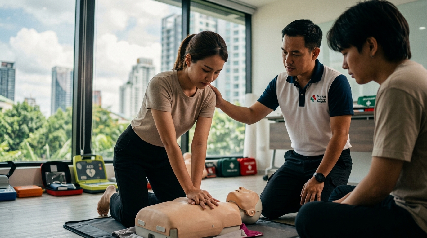 One-Day CPR First Aid Certification in Bangkok: 2026 Guide
