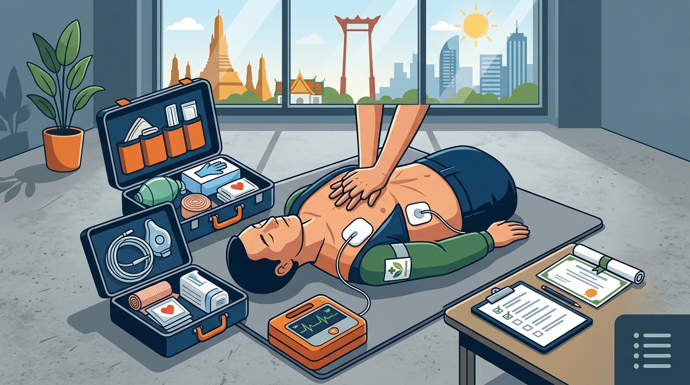 One-Day CPR First Aid Certification in Bangkok: 2026 Guide