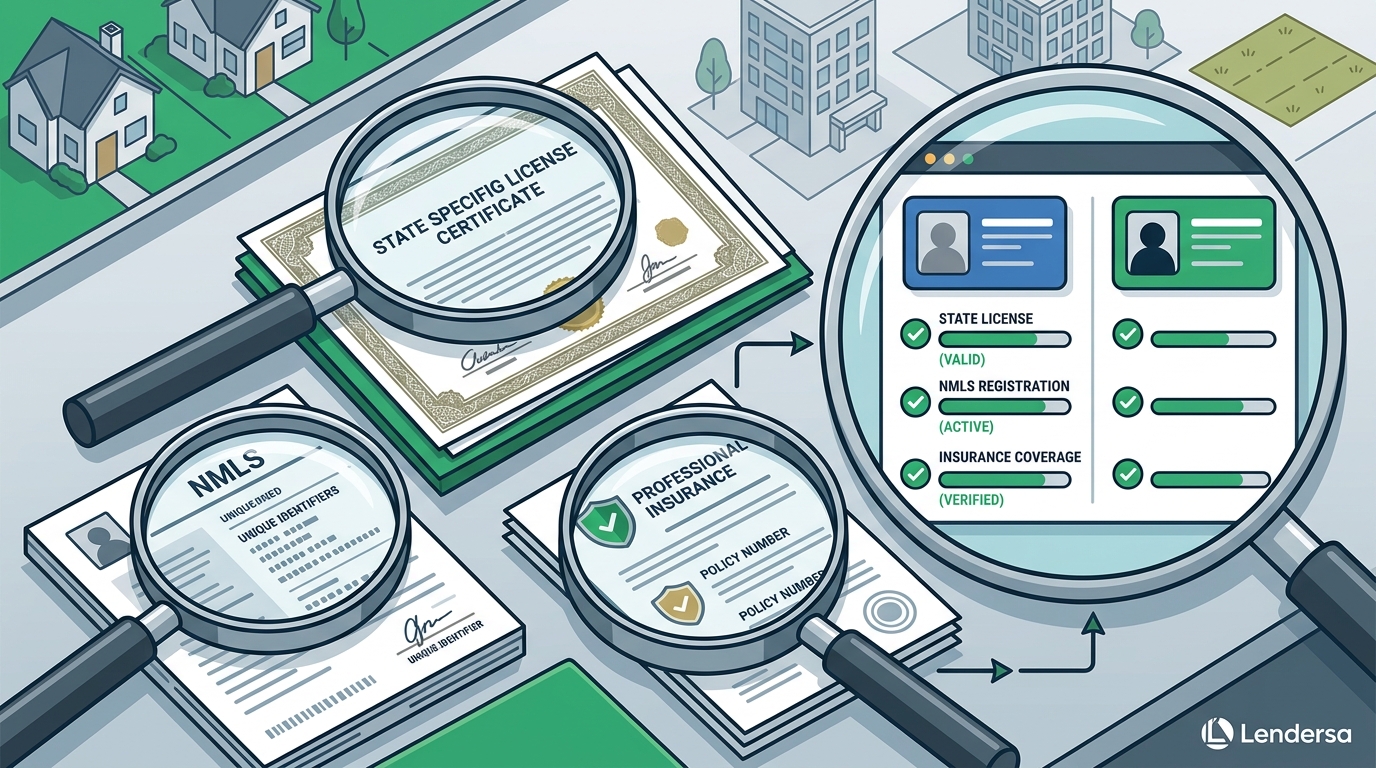 Verifying Private Lender Licenses and Credentials
