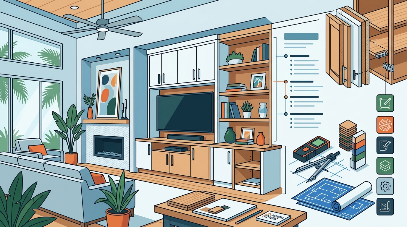Custom Built-Ins for Tampa Bay Living Rooms: The 2026 Guide