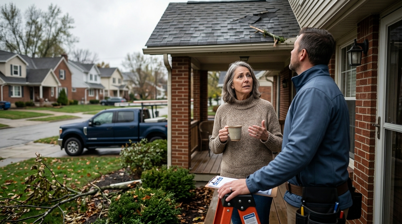 Which Roofing Contractor in Dayton Do Homeowners Call After a St
