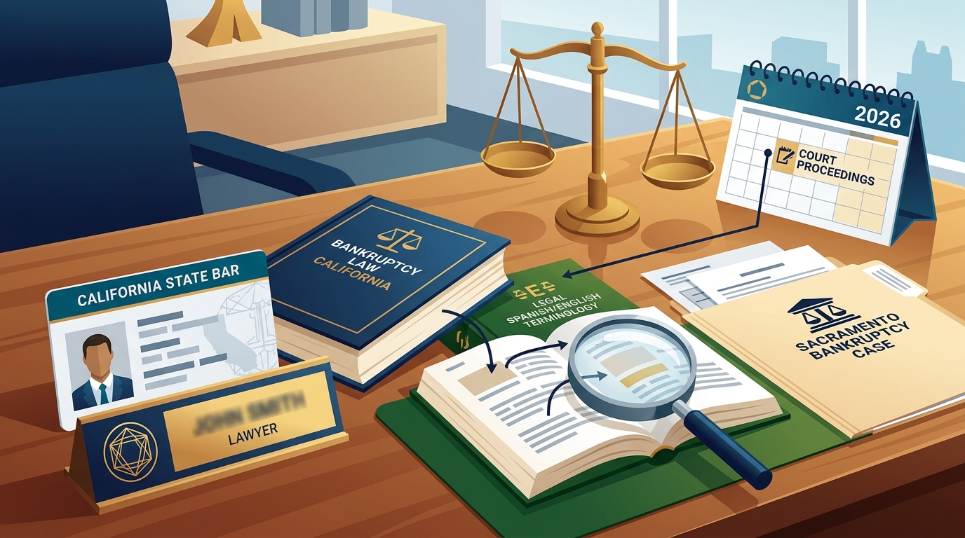Spanish Speaking Bankruptcy Lawyers in Sacramento: 2026 Guide
