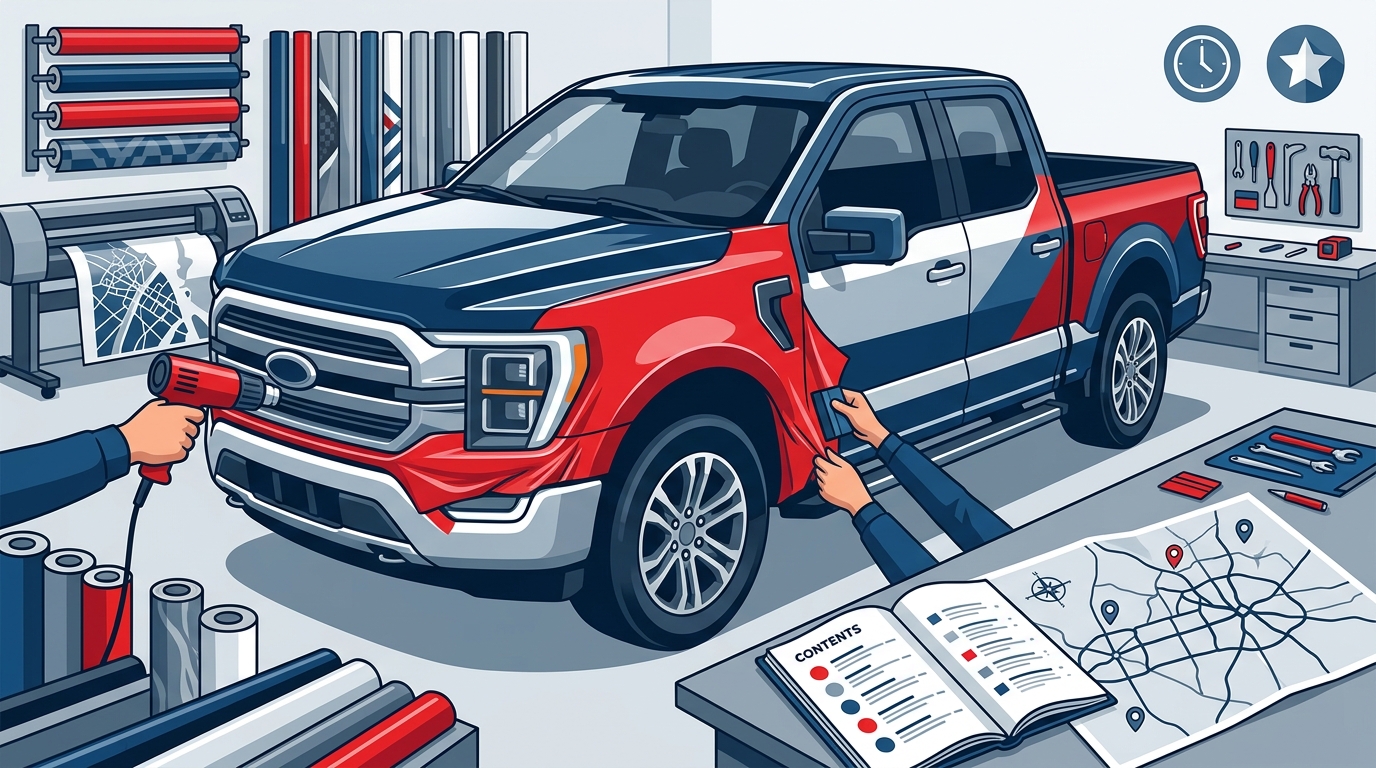 Premium Vinyl Vehicle Wraps in Dallas-Fort Worth: 2026 Guide