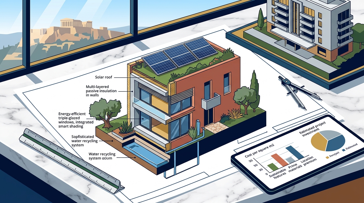 Estimated Costs for Sustainable Luxury Property in Athens 2026