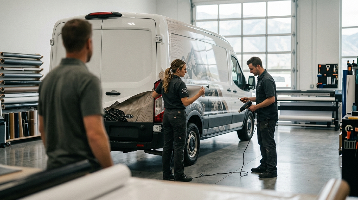 Where to Get a Vehicle Wrap Designed, Printed, and Installed in