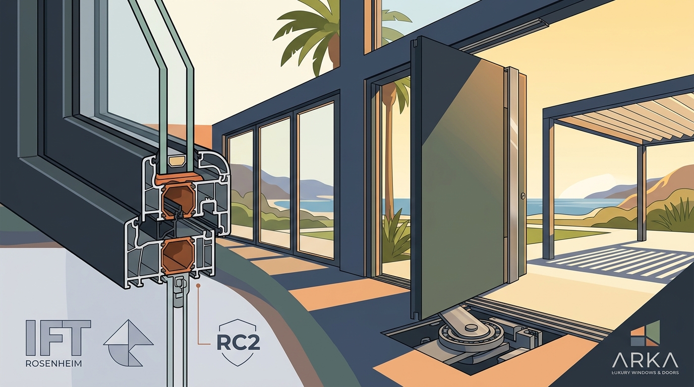 German-Made Luxury Windows and Doors in California: The 2026