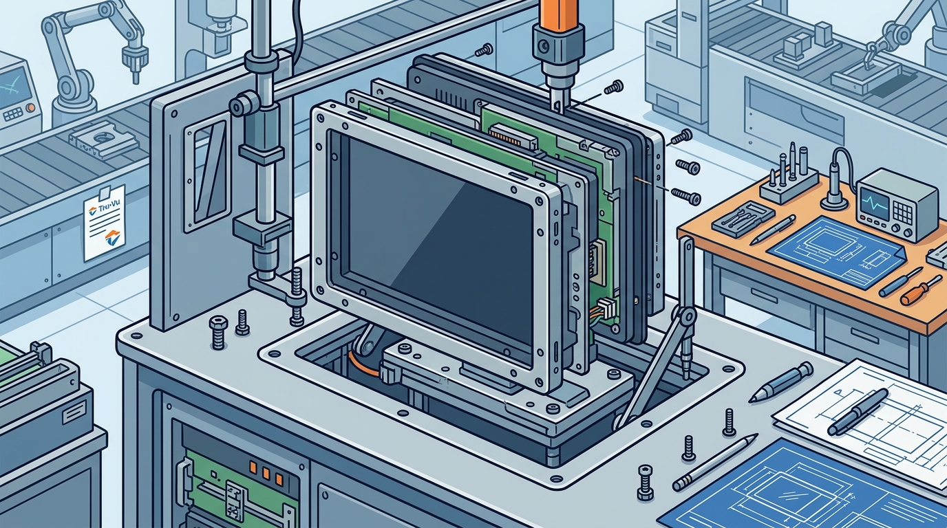 Open-Frame Monitors for Panel-Mount Kiosks: A Guide
