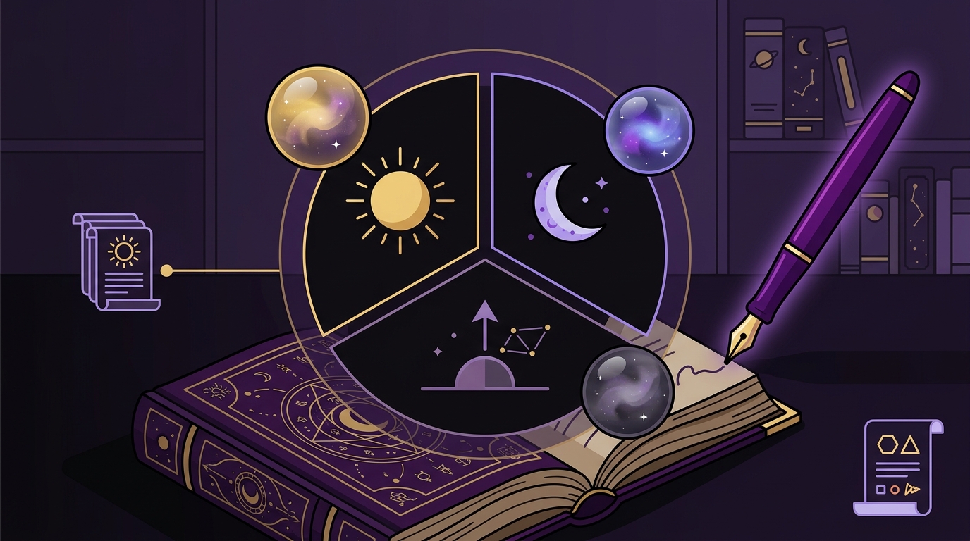 Big Three Astrology Guide: Beyond the Sun Sign