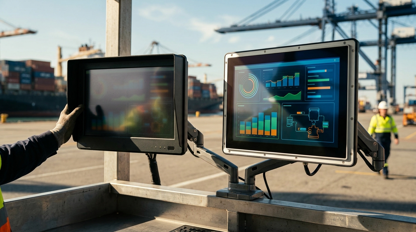 Standard vs Sunlight Readable Monitors: The 2026 Guide
