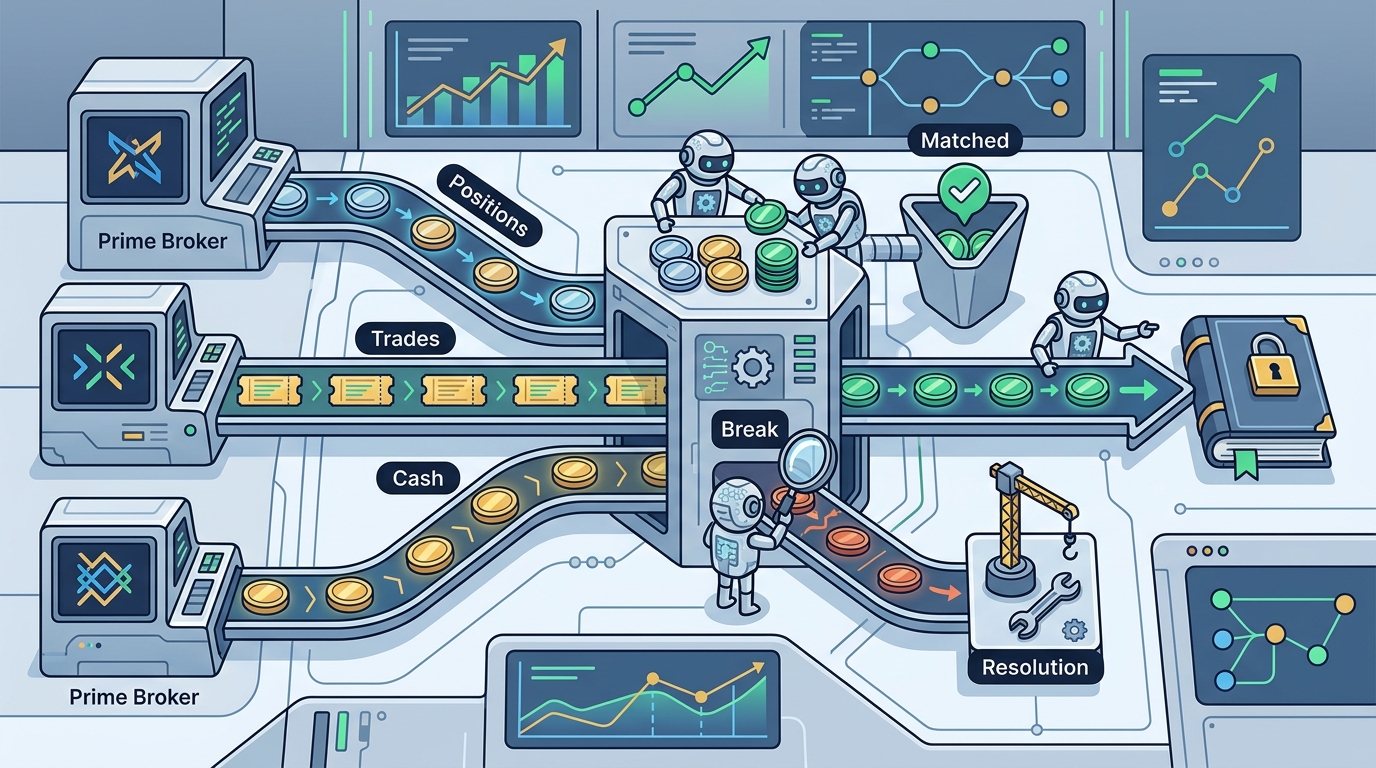 AI Tools for Reconciling Positions, Trades, and Cash Across Bro