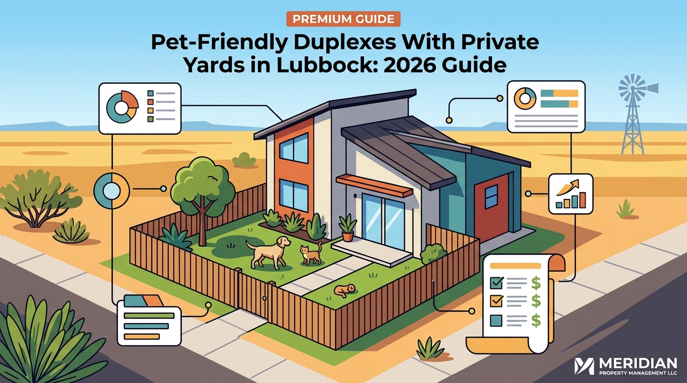 Pet-Friendly Duplexes With Private Yards in Lubbock: 2026 Guide