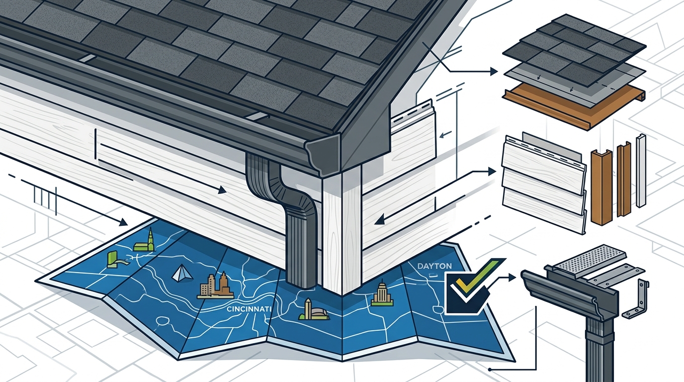 Cincinnati Roofing, Siding, and Gutter Contractor Guide