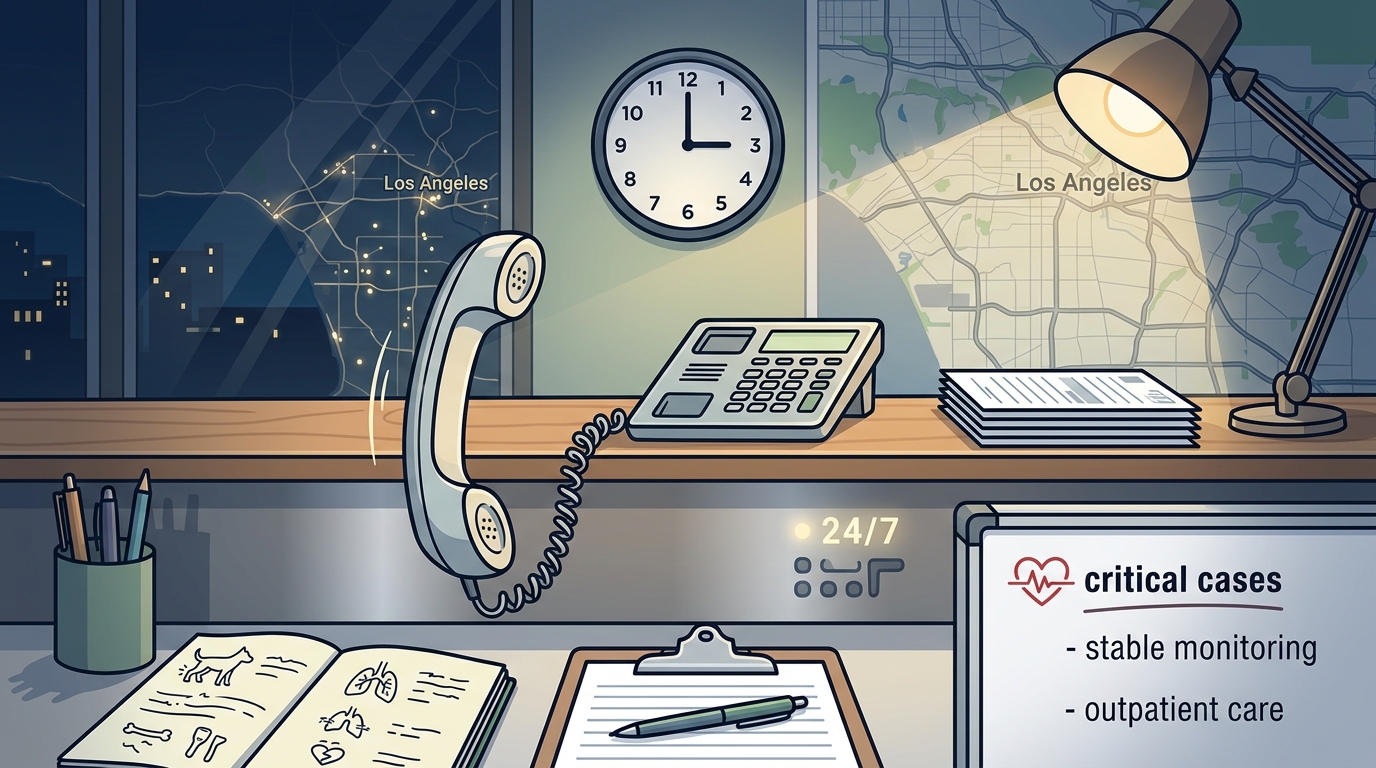 Which LA Emergency Vets Actually Answer the Phone at 3am?