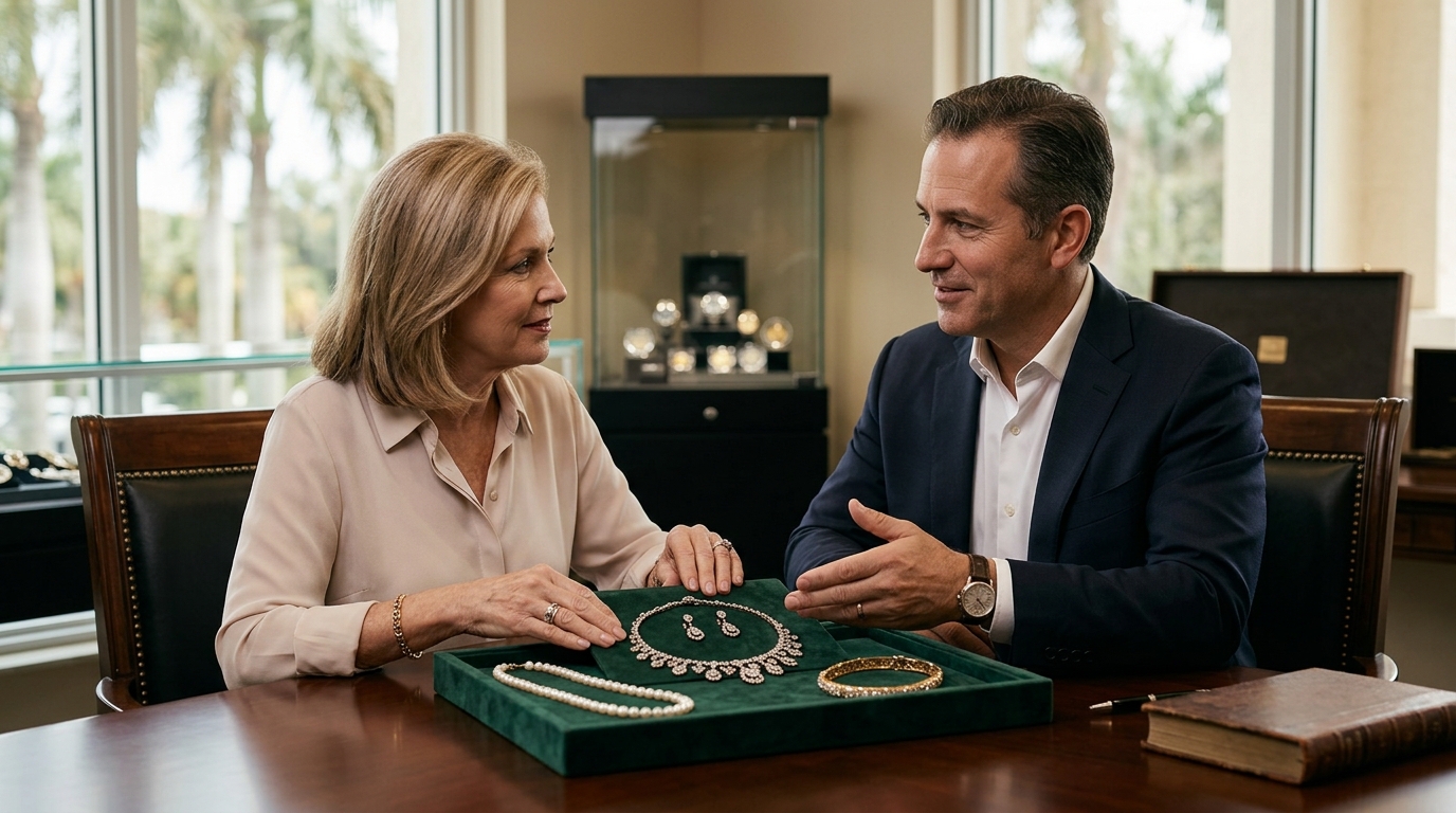 Sell Estate Jewelry to a Licensed Dealer in Palm Beach County