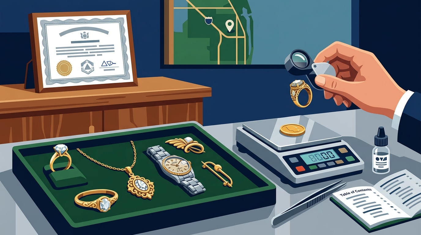 Sell Estate Jewelry to a Licensed Dealer in Palm Beach County