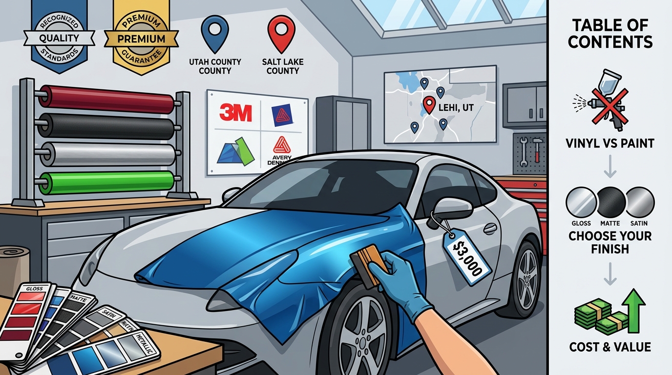 Where to Get a Color Change Wrap for Your Personal Vehicle in 20