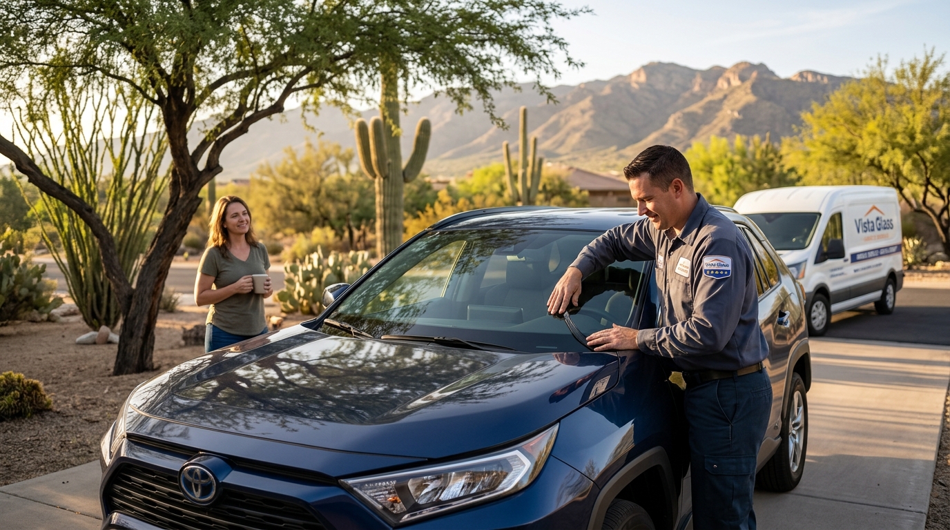 Mobile Windshield Replacement in Tucson: The Complete Guide