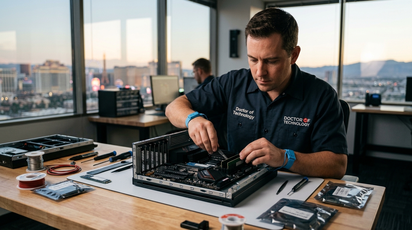 Hardware Diagnostics and Component Replacement in Las Vegas