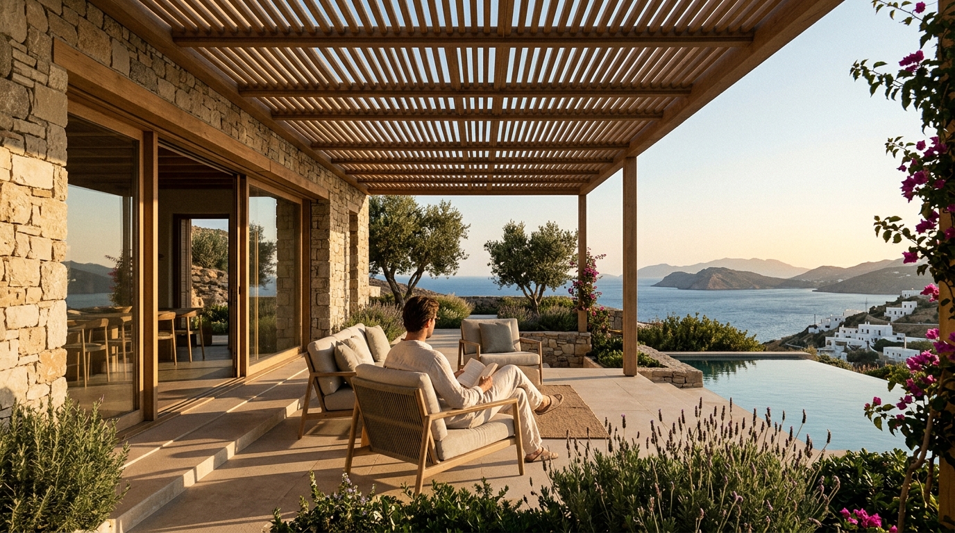 Bioclimatic Luxury: The Greek Villa Standard for 2026