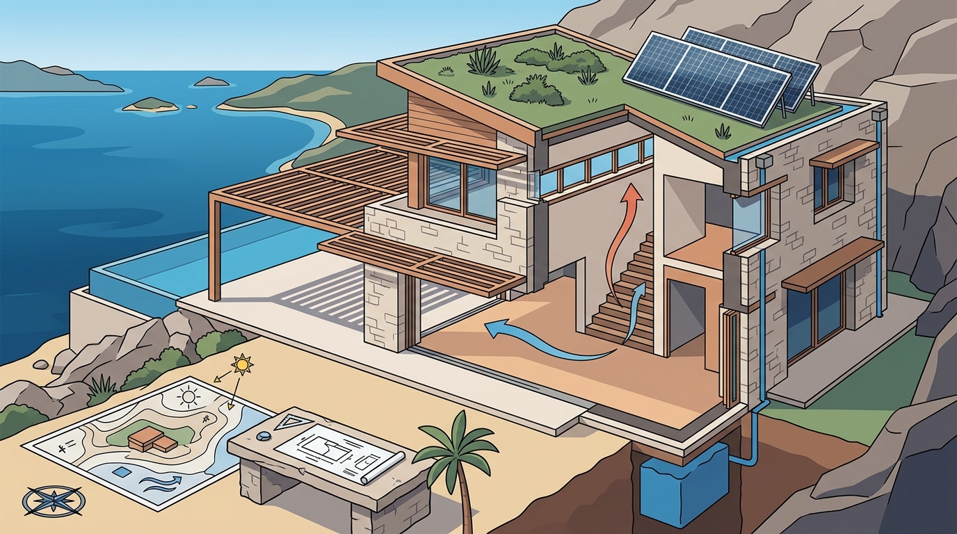 Bioclimatic Luxury: The Greek Villa Standard for 2026