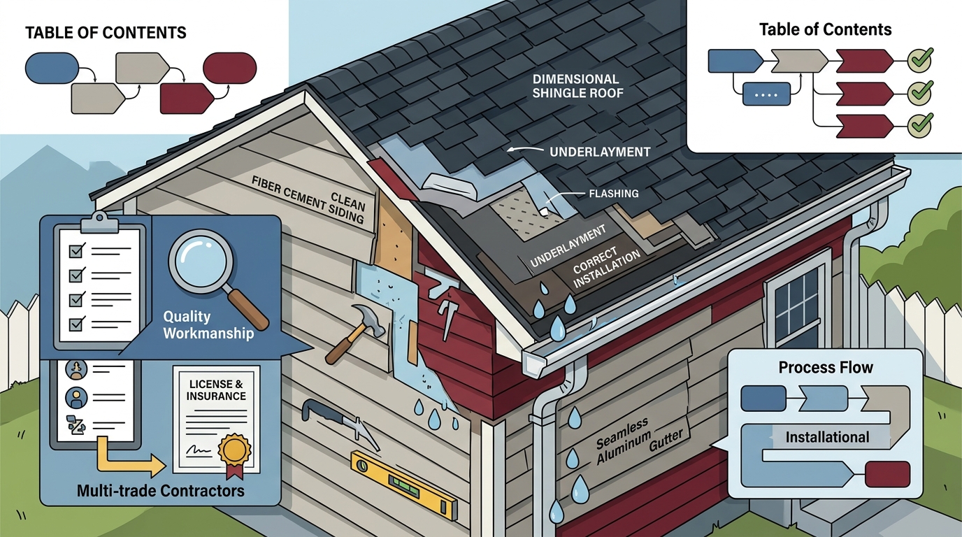Roofing, Gutter, and Siding Company in Cincinnati