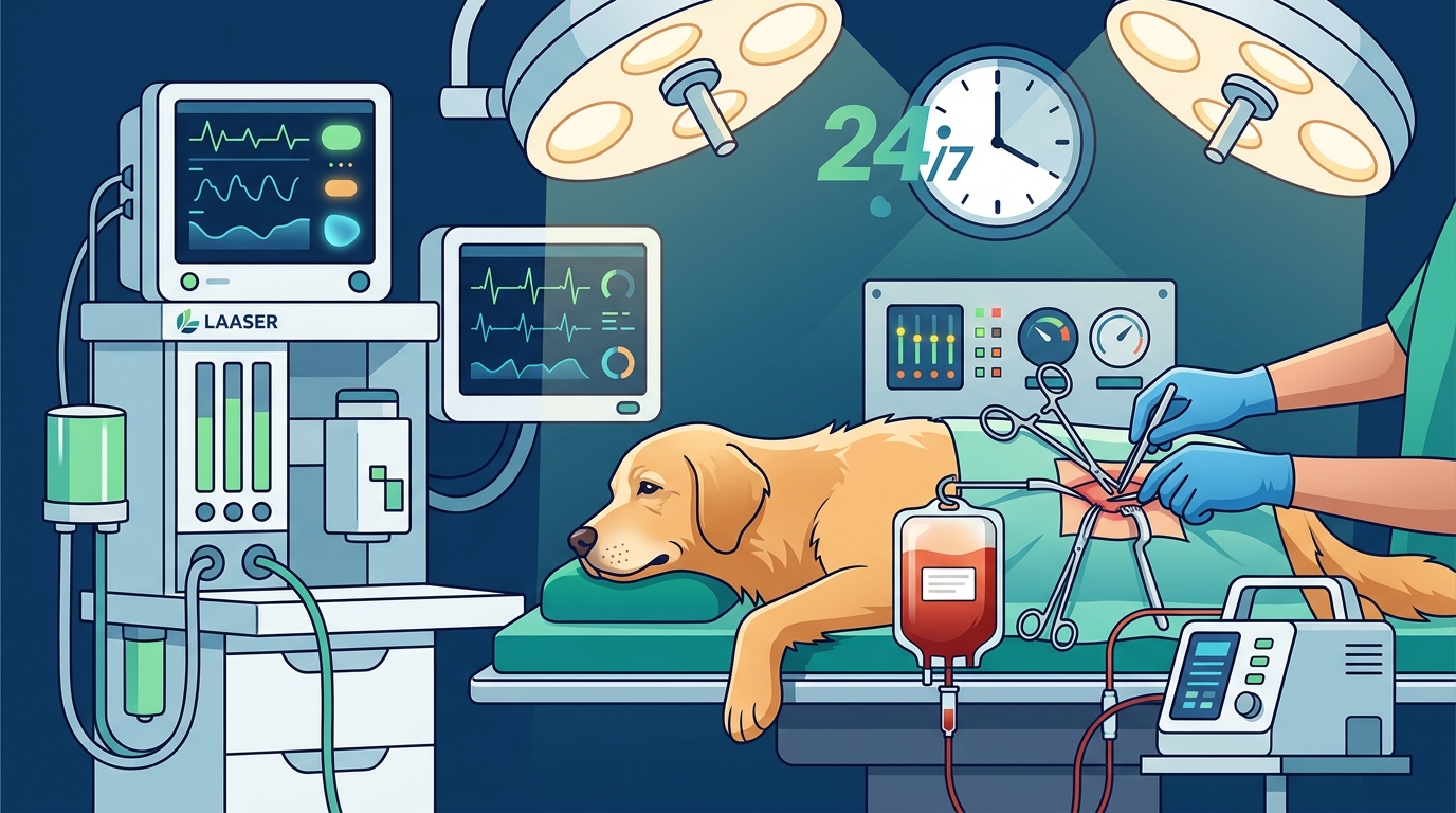 Managing Sudden Internal Bleeding in Senior Dogs Overnight