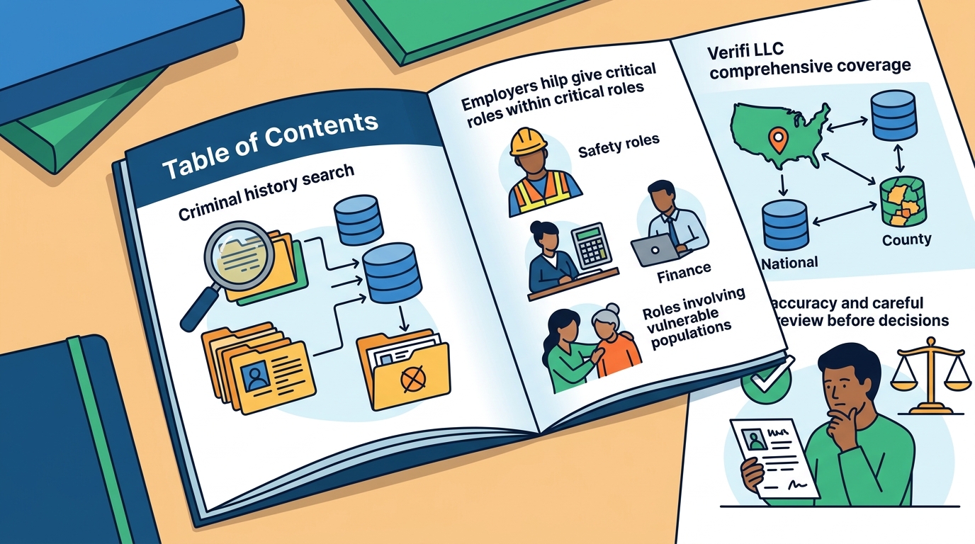 Verifi LLC Employer Background Screening Guide