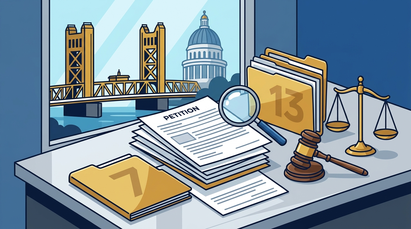 Sacramento Bankruptcy Attorneys: Chapter 7 and 13 Guide