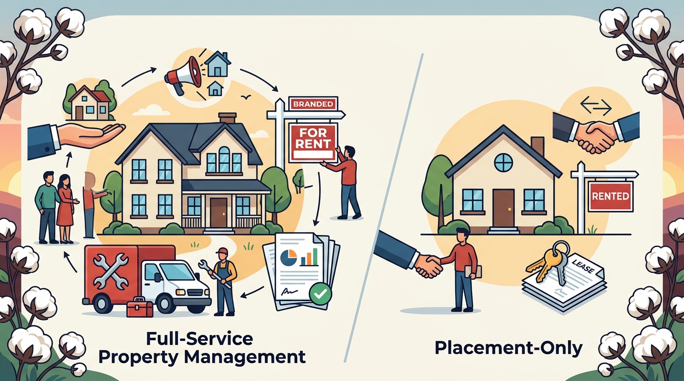 Full-Service vs. Placement-Only Property Management in Lubbock