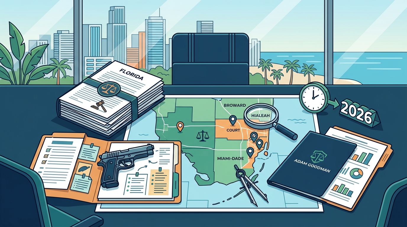 Best Lawyer for a Gun Charge in Miami: 2026 Guide