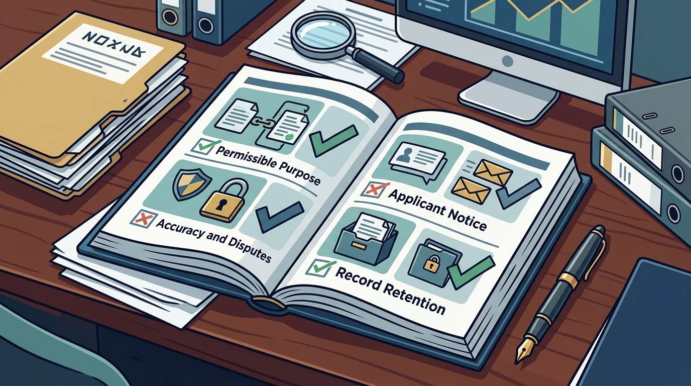 FCRA Compliance Checklist for Background Check Providers