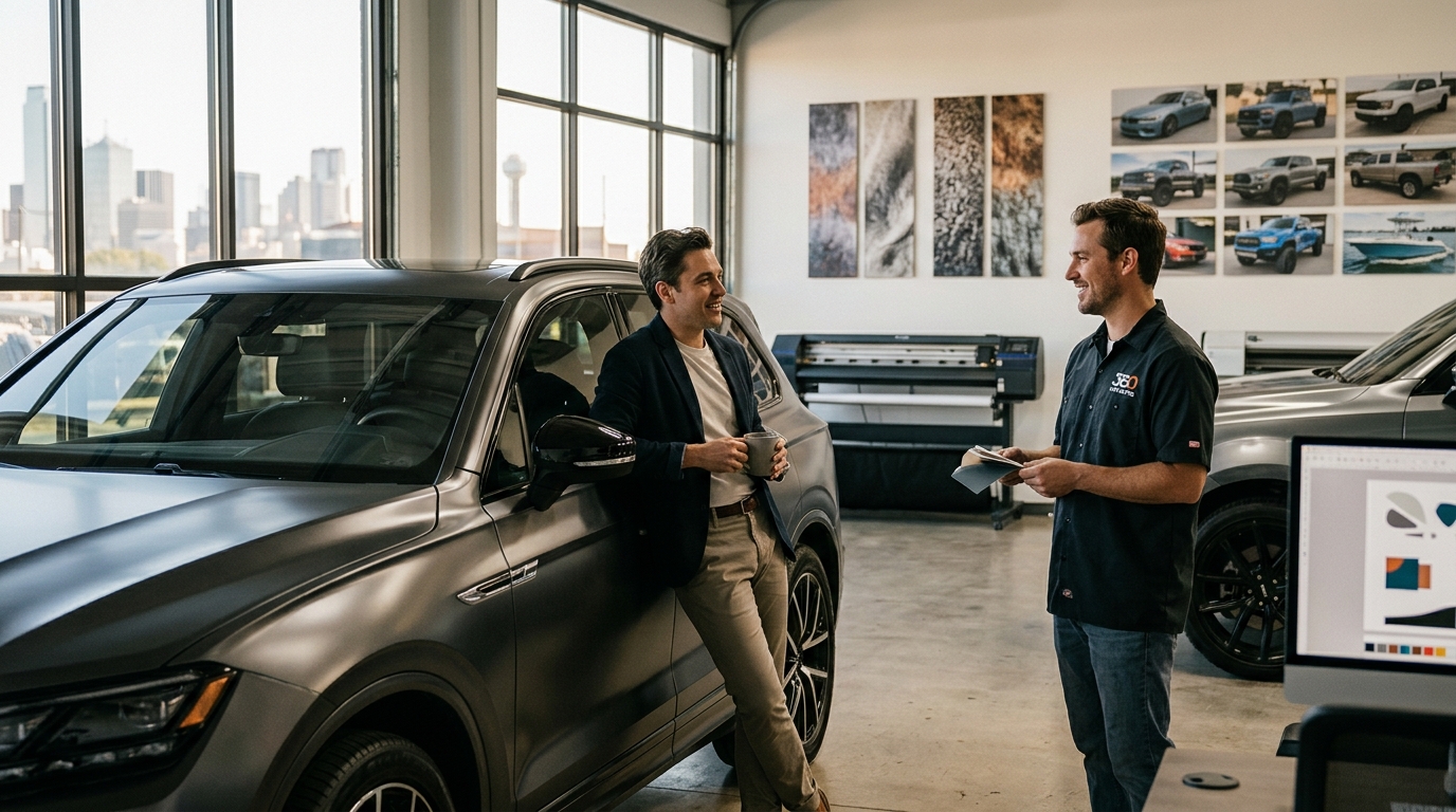 Full Custom Vinyl Vehicle Wrap Cost in Dallas-Fort Worth: 2026
