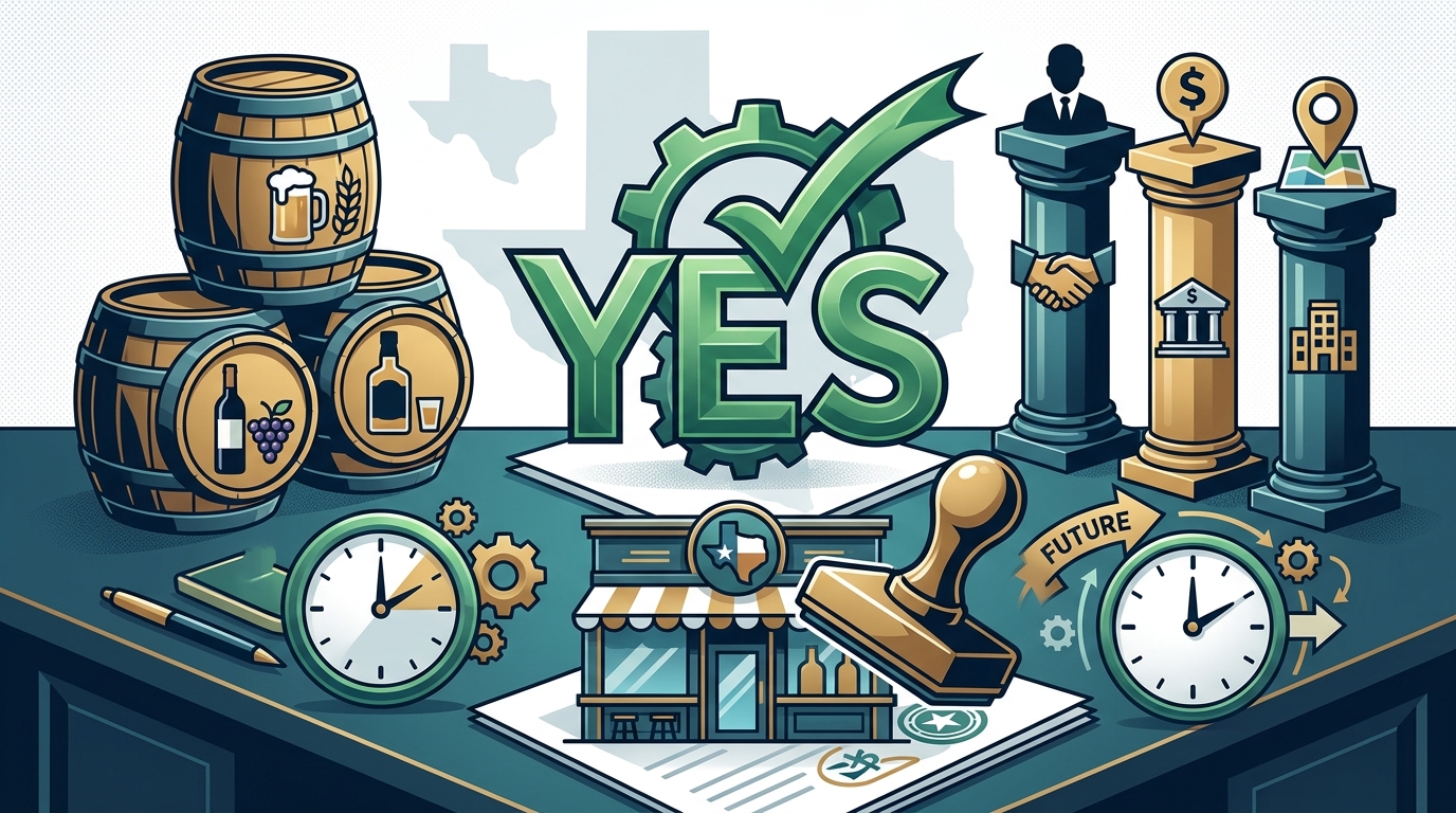 Can I Get a Liquor License in Texas? The 2026 Guide