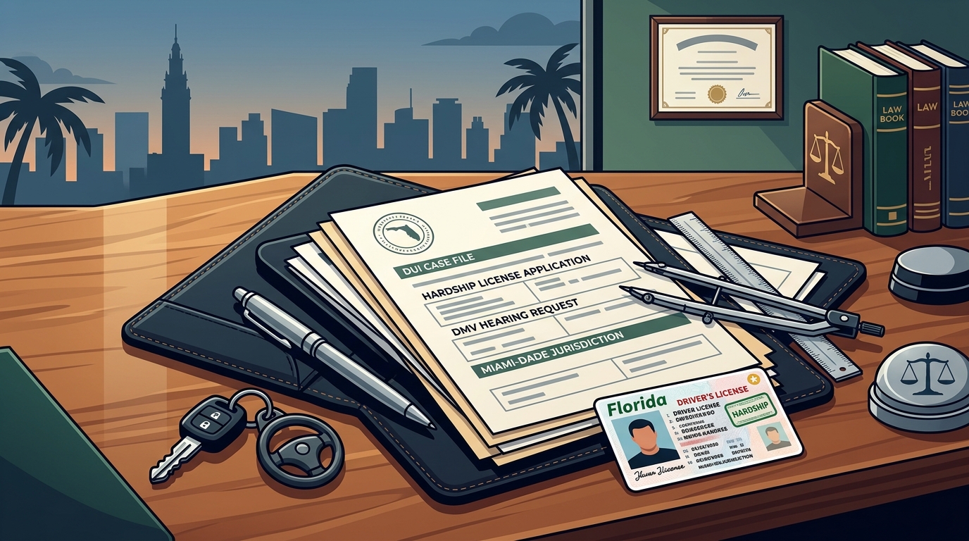 DUI Hardship License Guide: Miami-Dade Defense