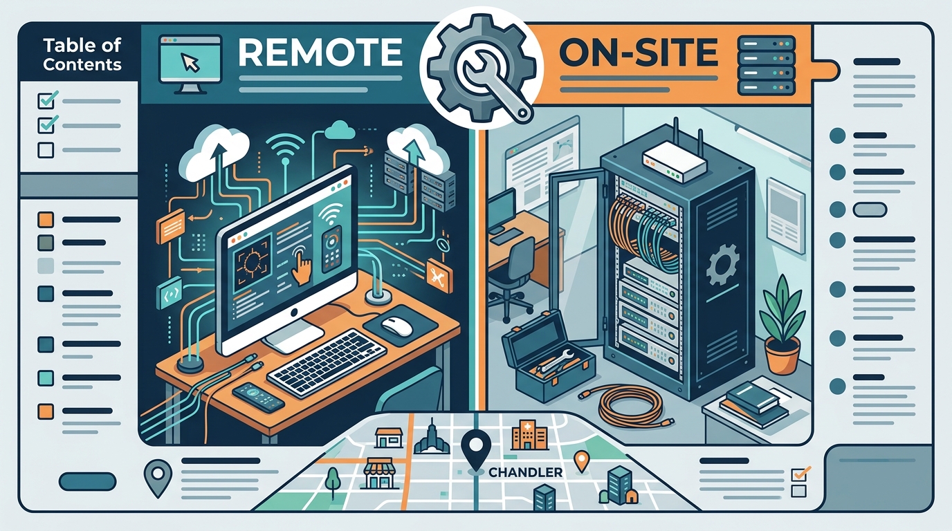 Remote and On-Site IT Support in Chandler, AZ: The 2026 Guide