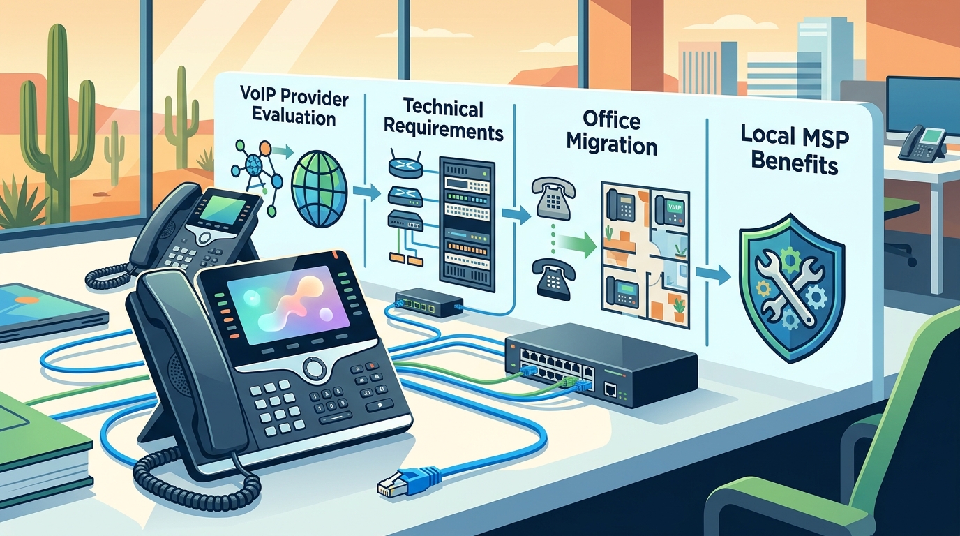 VoIP Phone Setup for Chandler Offices: The 2026 Guide