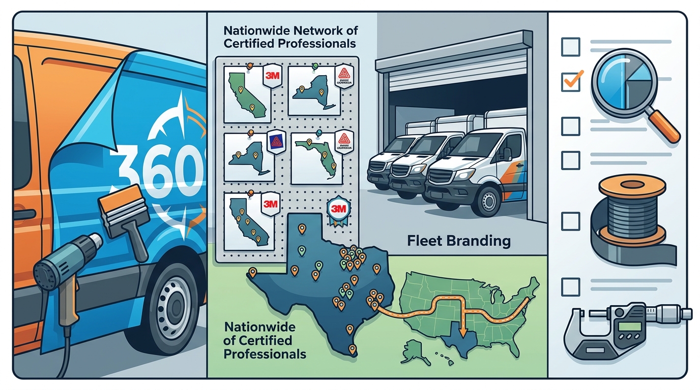 Reliable Vehicle Wrap Services in Texas and the USA