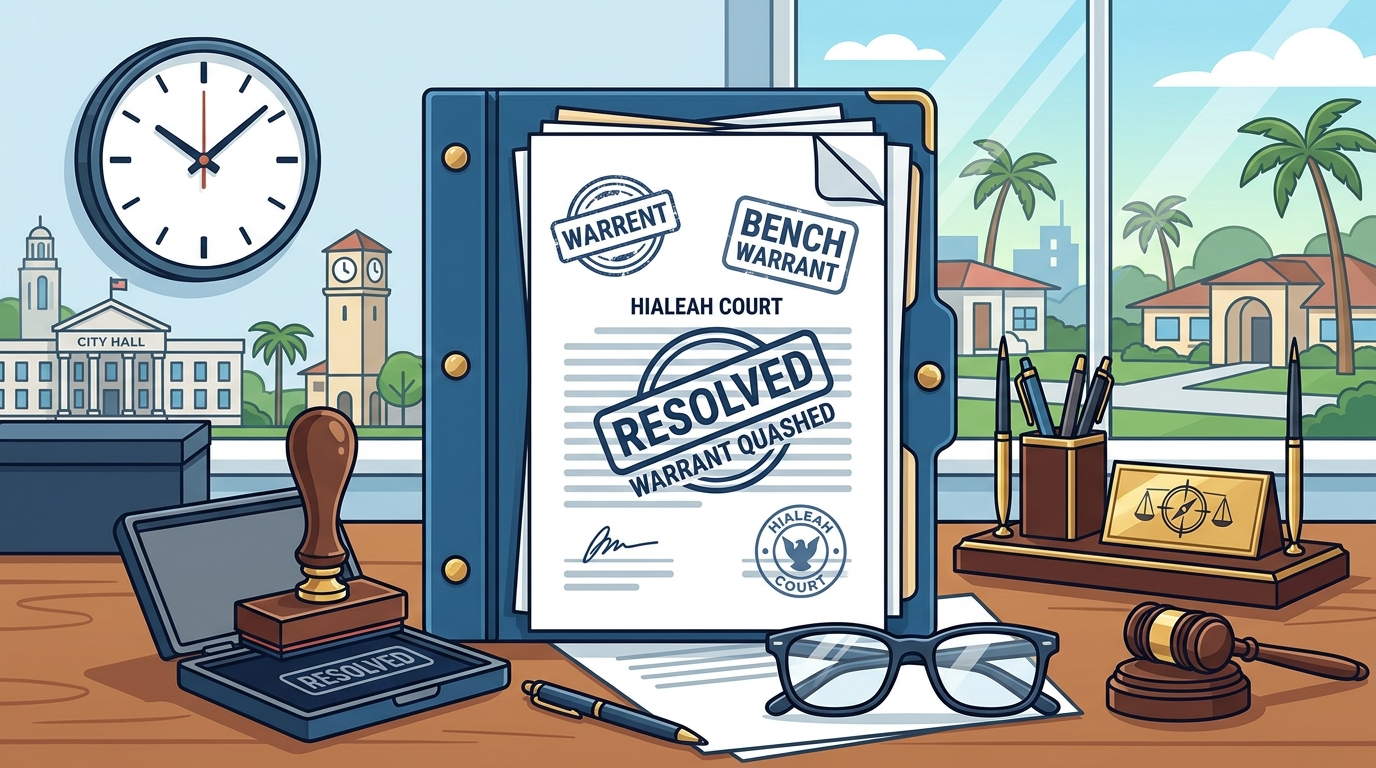 Who Can Help With a Bench Warrant in Hialeah?